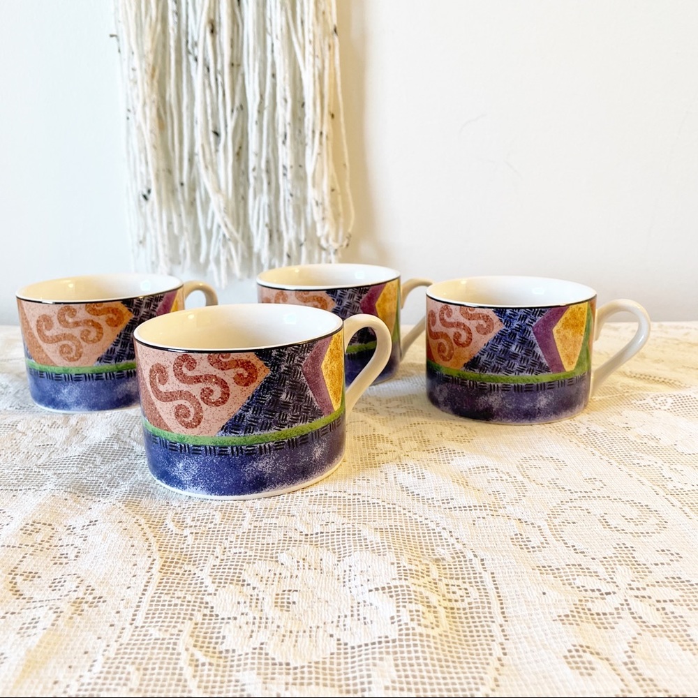 Vintage 90’s Mugs Set of 6